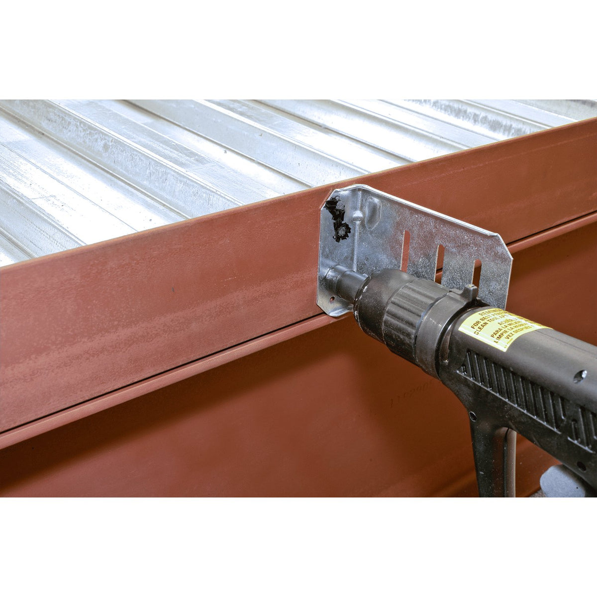 Simpson SCB47.5-KT Bypass Framing Slide Clip Connector 7-1/2 in 16 Ga Galv w/Shouldered Screws 25-Pk