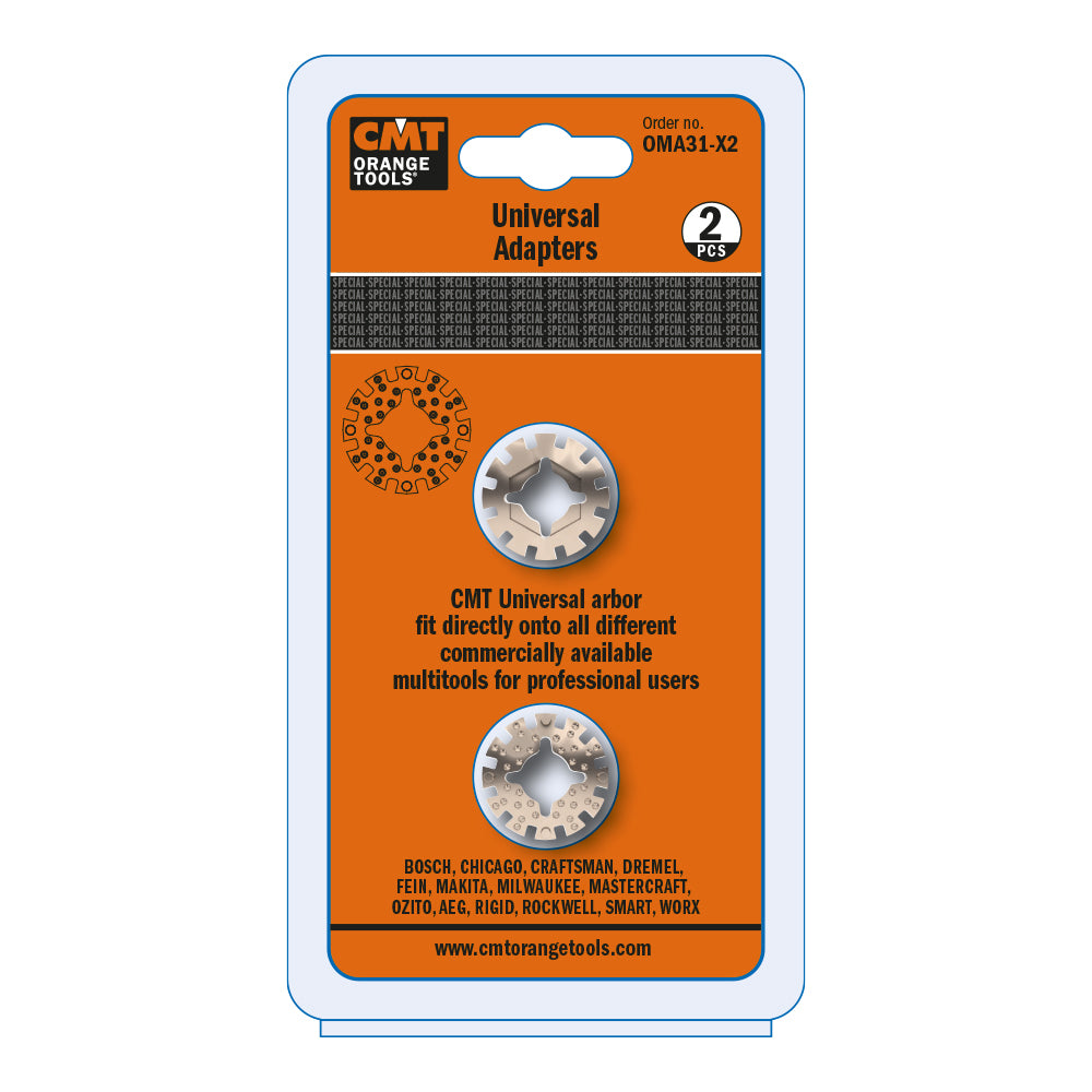 CMT OMA31-X2 Universal Adapters (2-Pc)