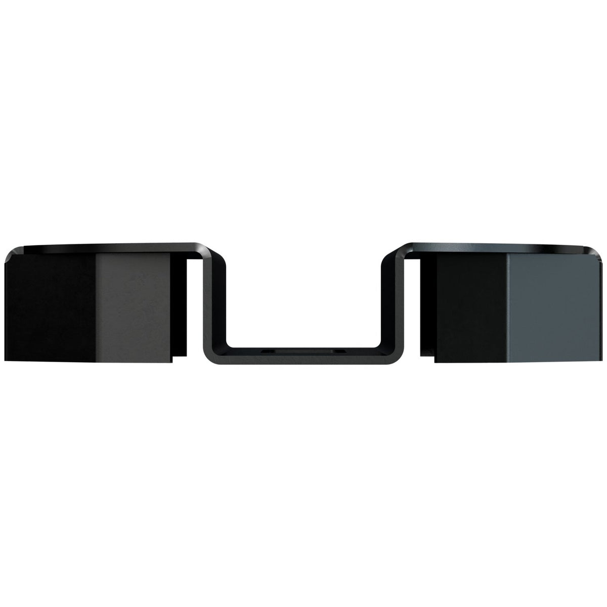 Simpson PBV6PC 6" Hidden Standoff Post Base, Black Powder coated