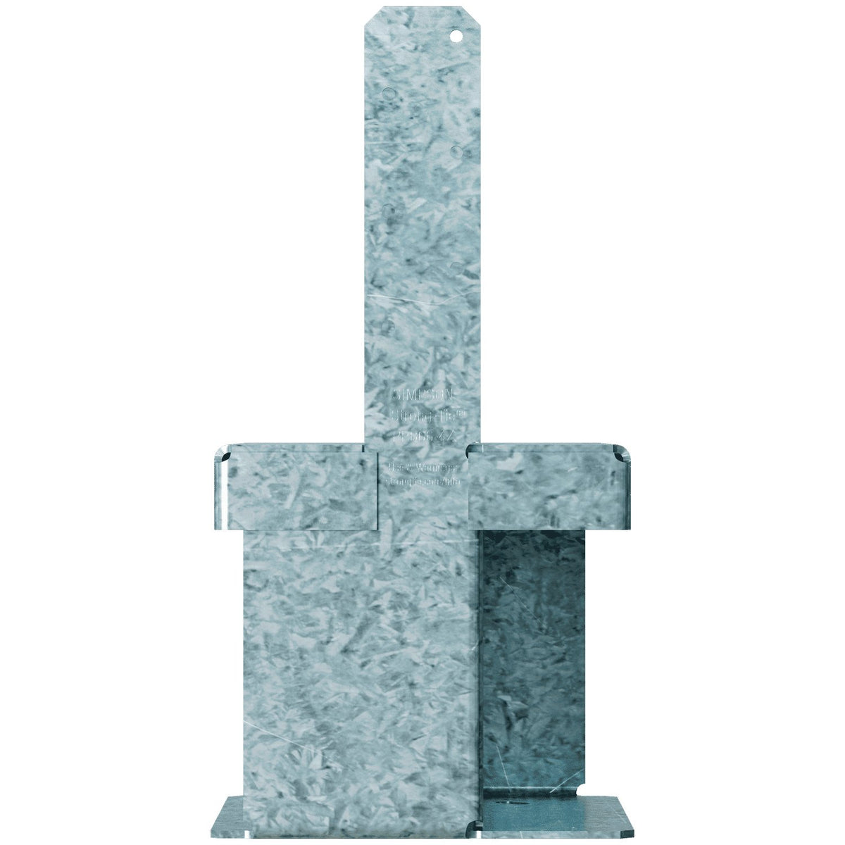 Simpson PPB66-4Z 6X6 Porch Post Base 4" Depth, ZMAX