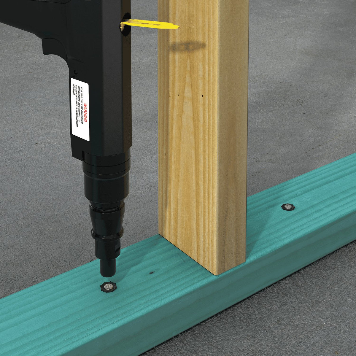 Simpson PT-27 Semi-Auto Powder Actuated Tool .27 Caliber Fastening to Structural Steel