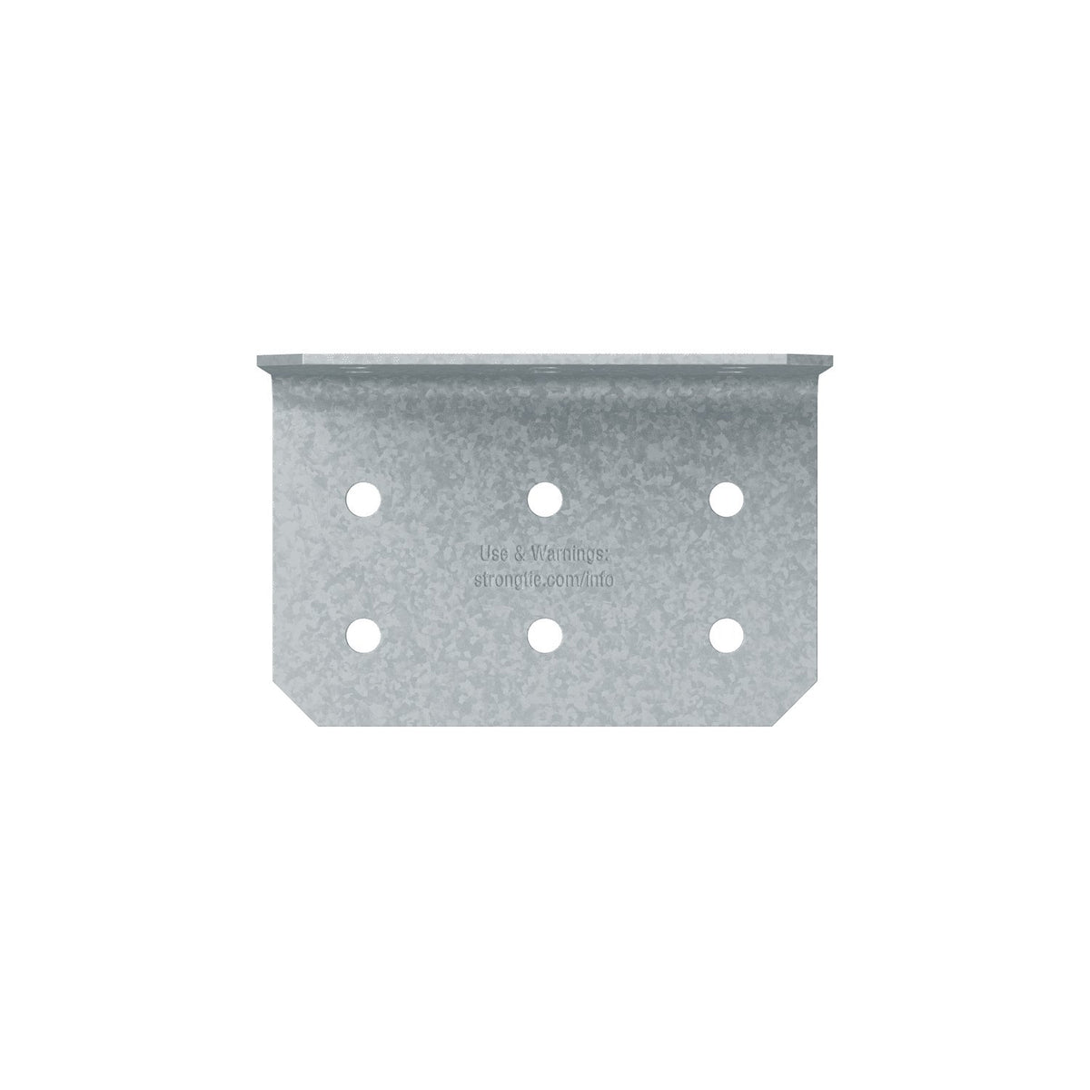 Simpson RCA223/97 Rigid Connector Angle 2x2x3 in 12-Ga G90 Galvanized 90-Pack