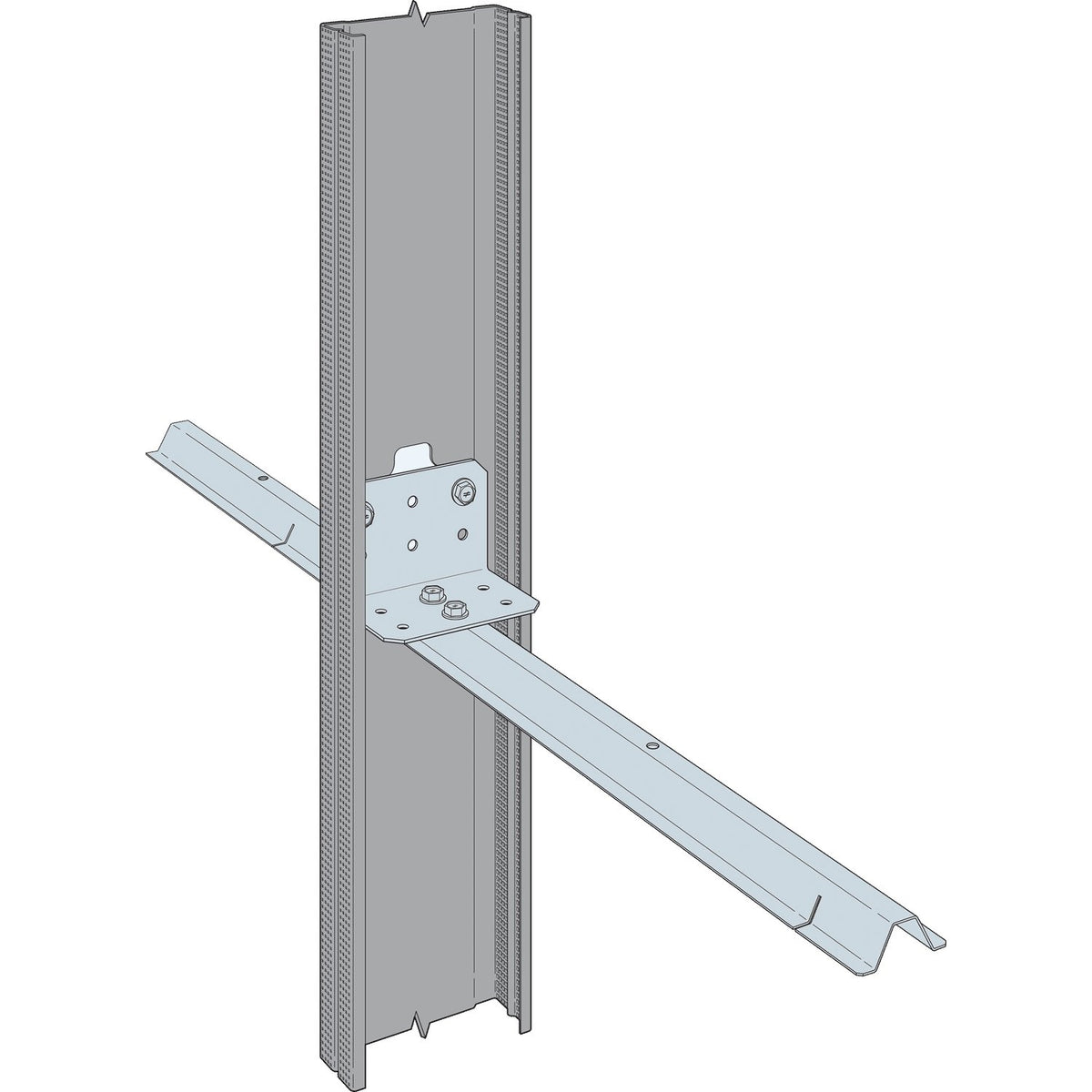 Simpson RCA223/97 Rigid Connector Angle 2x2x3 in 12-Ga G90 Galvanized 90-Pack