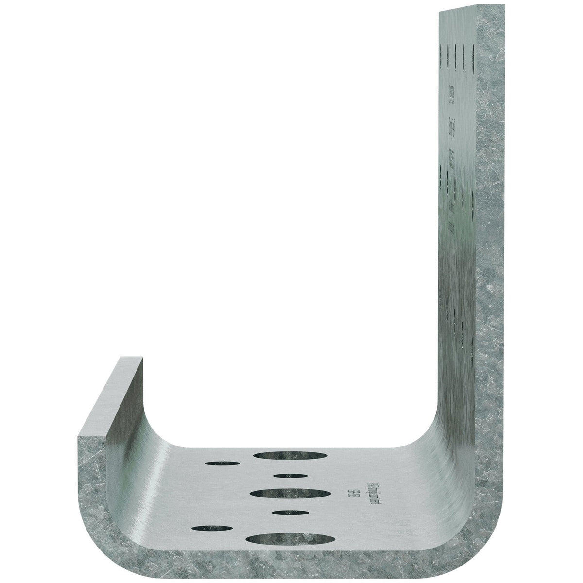 Simpson RCKW5.5-R10 5.5 in. Kneewall Connector Clip 7 Ga G90 Galvanized 10-Pack