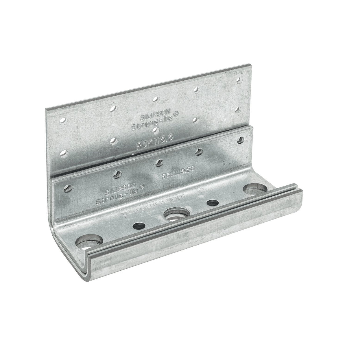 Simpson RCKW 7.5 in. Kneewall Connector Clip 7 Ga G90 Galvanized 10-Pack