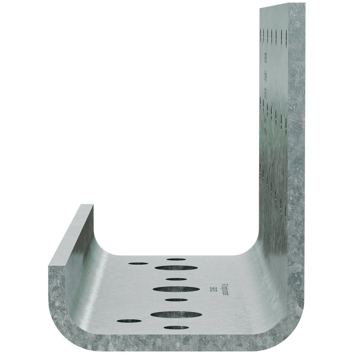 Simpson RCKW 7.5 in. Kneewall Connector Clip 7 Ga G90 Galvanized 10-Pack