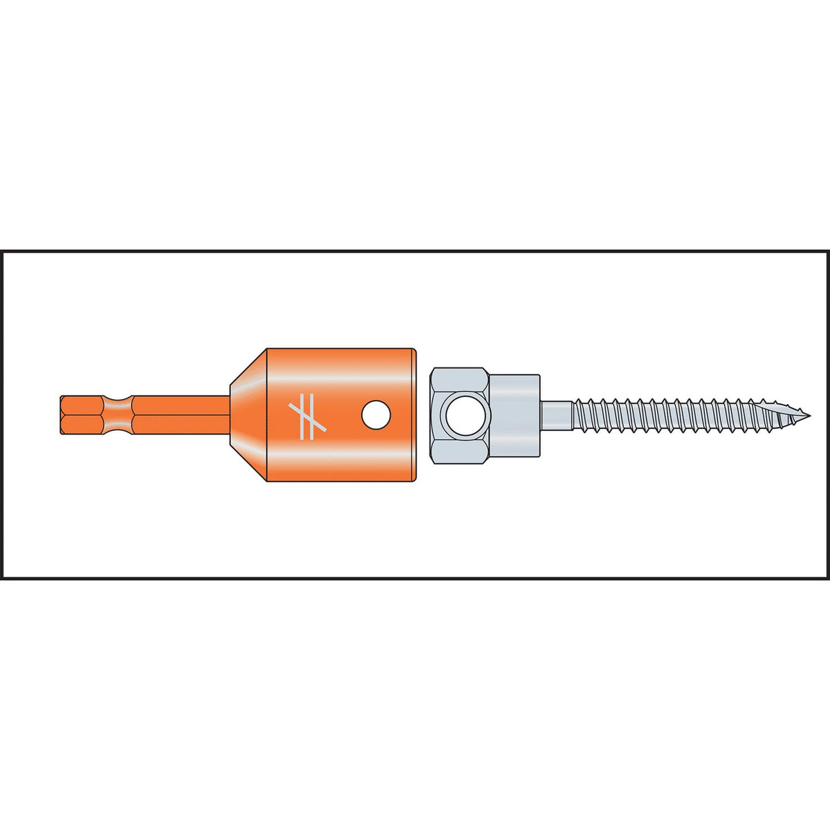 Simpson 3/8" Horizontal Wood Rod Hanger 1/4 x 2" RWH37200