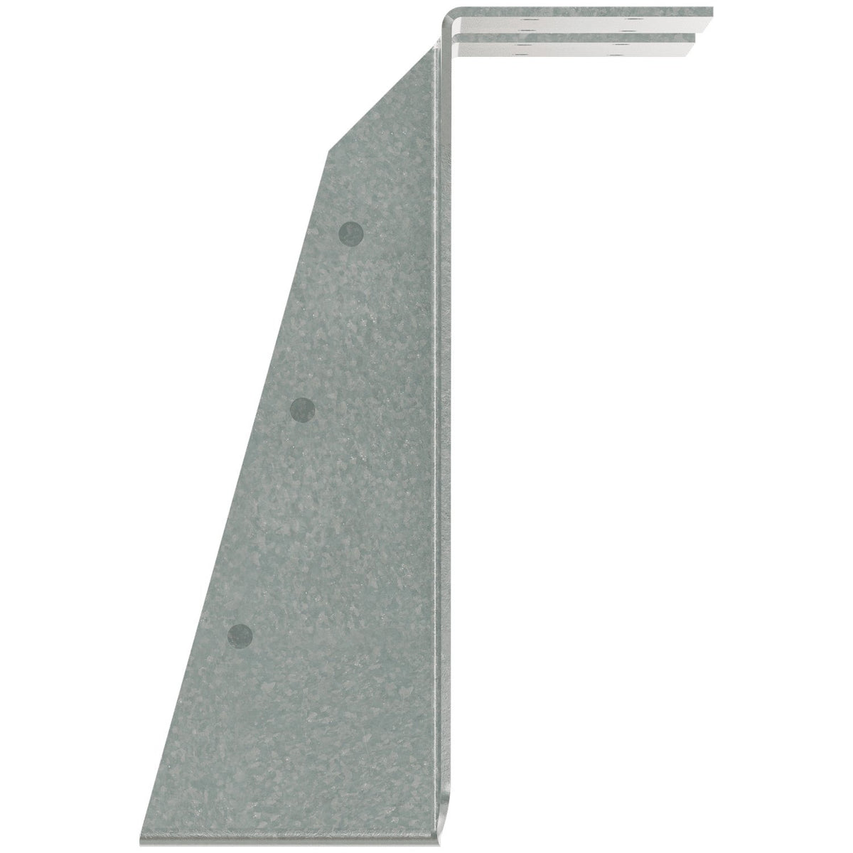 Simpson S/B1.68/8 12 Ga Top-Flange Hanger for 1-5/8 in. x 8 in. Cold-Formed Steel Joist, G90 Galv