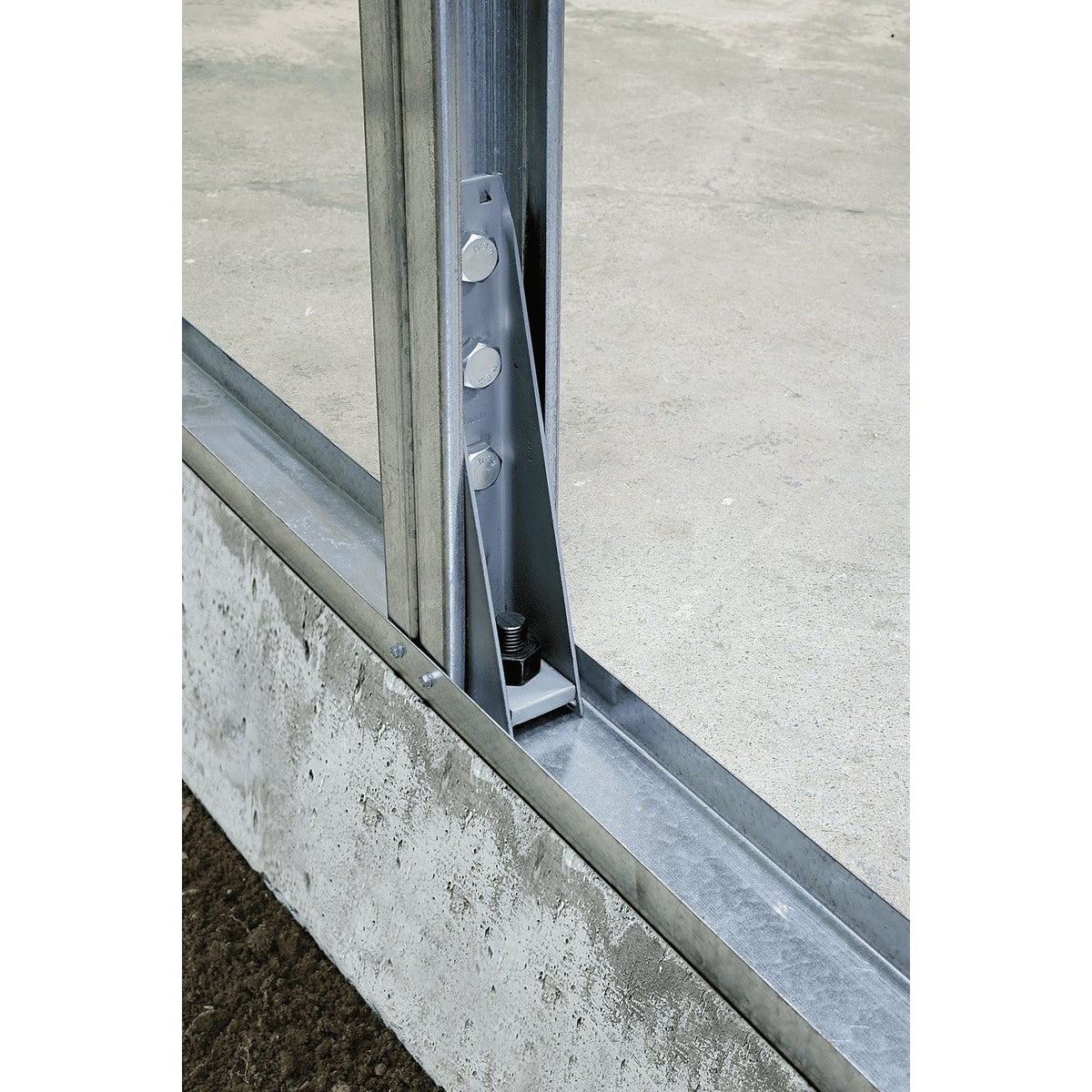 Simpson S/HD8B S/HDB Light Ga Steel Bolted Holdown 11 in. 10 Ga Gray Paint