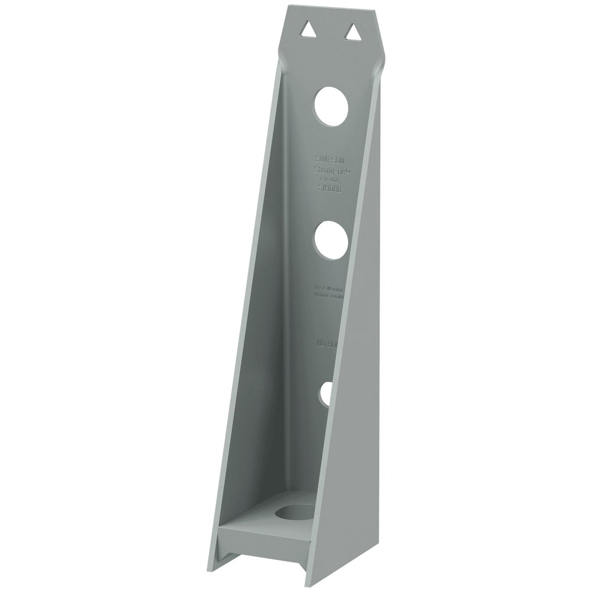 Simpson S/HD8B S/HDB Light Ga Steel Bolted Holdown 11 in. 10 Ga Gray Paint