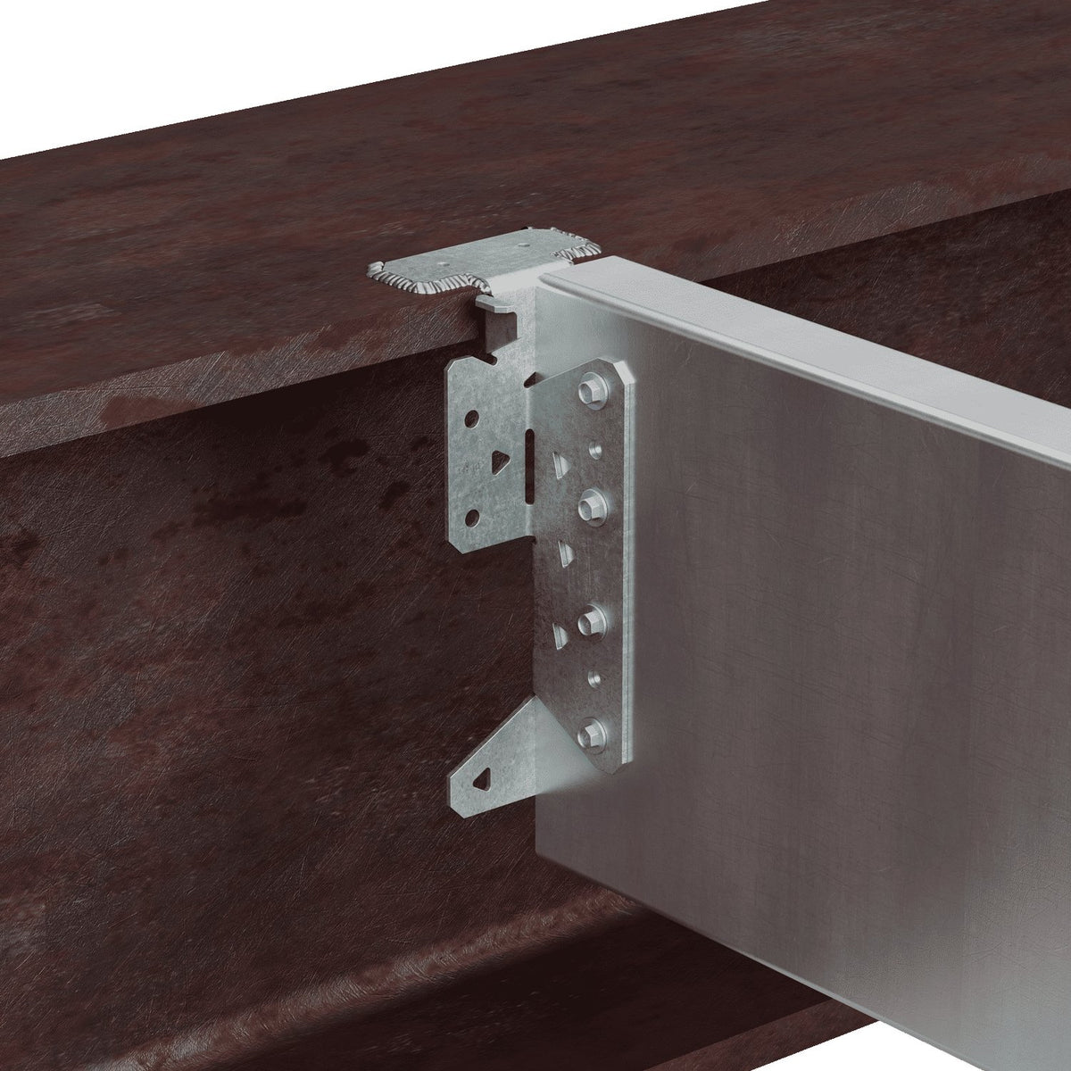 Simpson S/HJCT-KT Heavy Steel-Joist Hanger Kit 12-Ga G90 Galvanized Skewable 8-14 in Qty 5