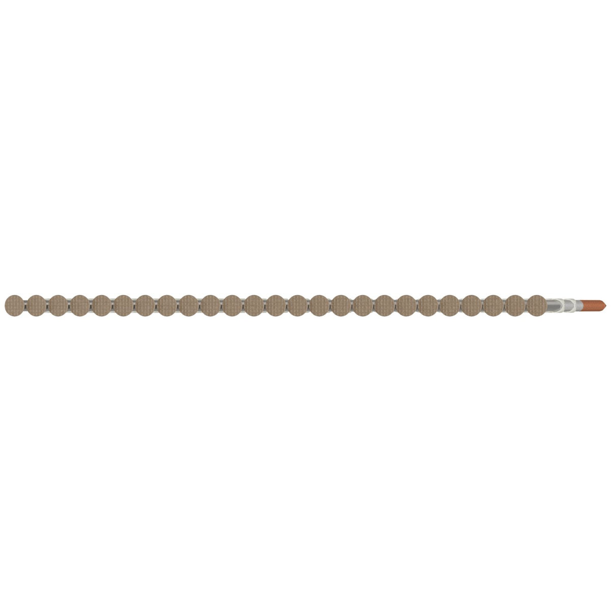 Simpson 20-22 deg. Plastic Strip Ring-Shank Casing Head Nail 3-1/4 in. Tan 304 SS 1000-Pk