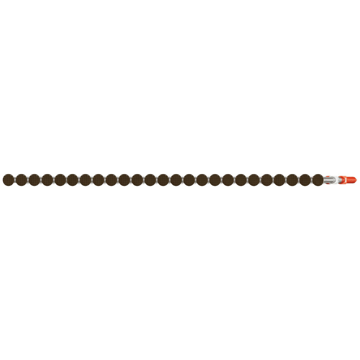Simpson 20-22 deg. Plastic Strip Ring-Shank Casing Head Nail 3-1/4 in. 10 ga. 304 SS Brown 1000-Pk