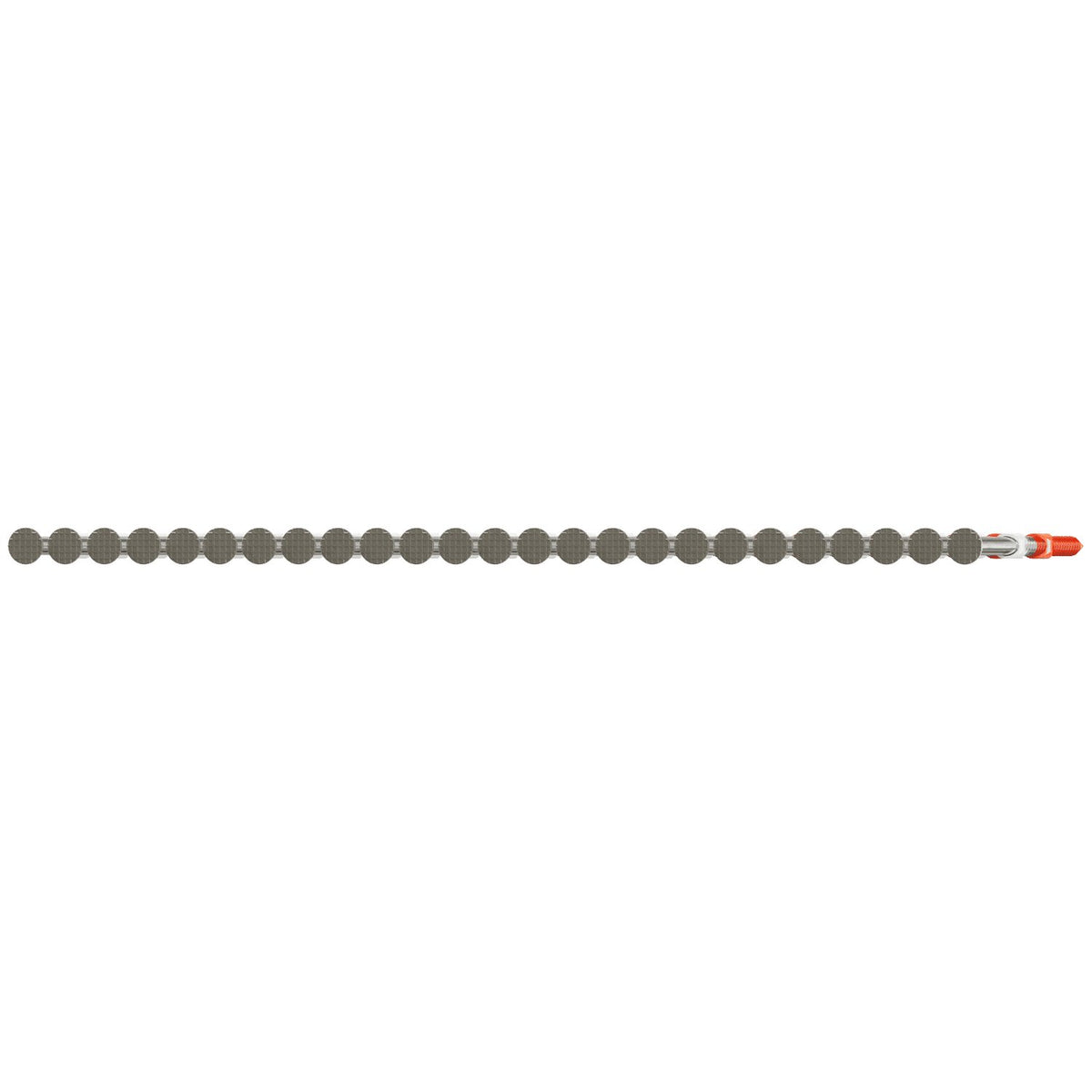 Simpson 12d x 3-1/4 in. 20-22 Deg. Plastic Strip Ring-Shank Casing Head Nail 304 SS Gray 1000-Pk