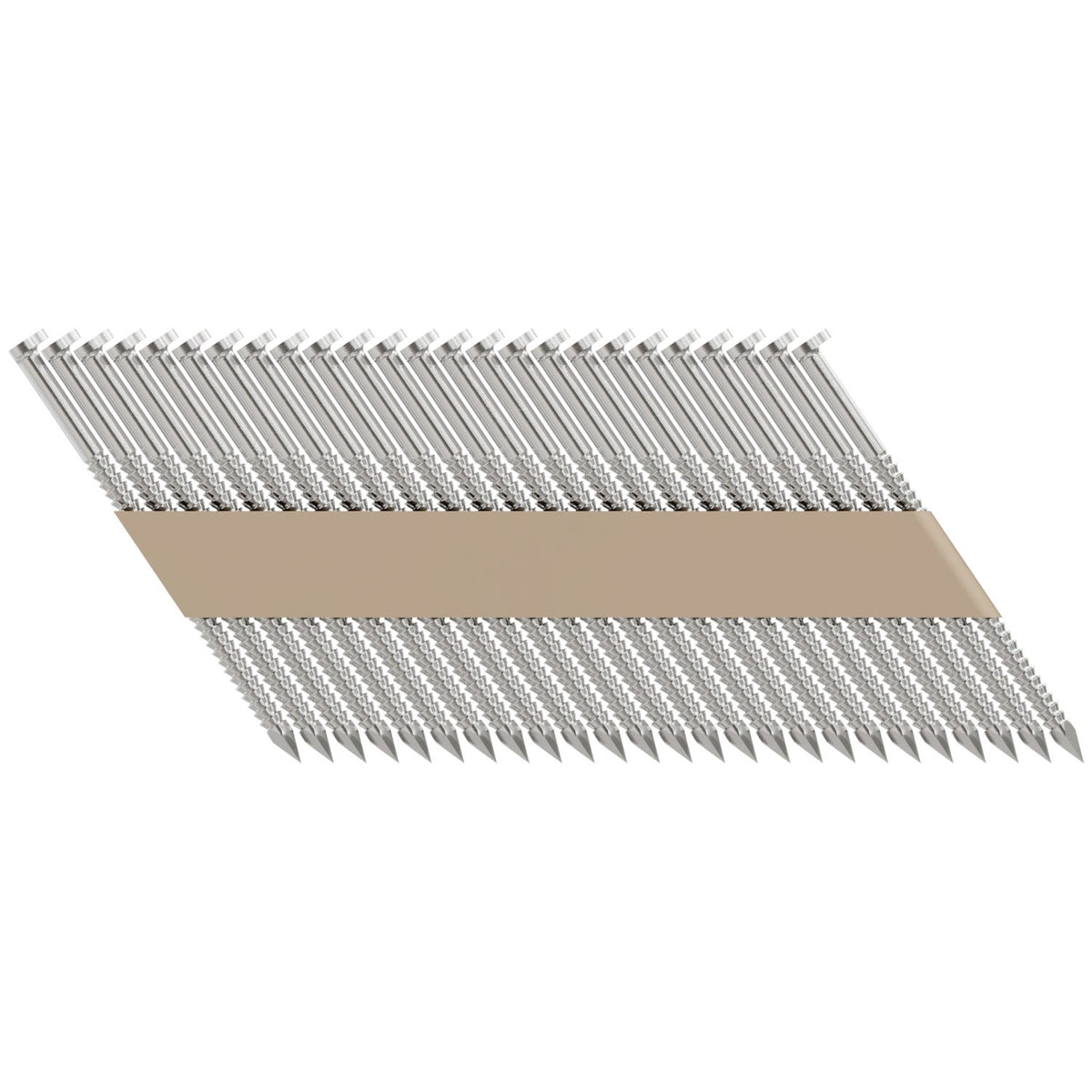31°-34° Paper Tape, Clipped Head, Ring-Shank Nail