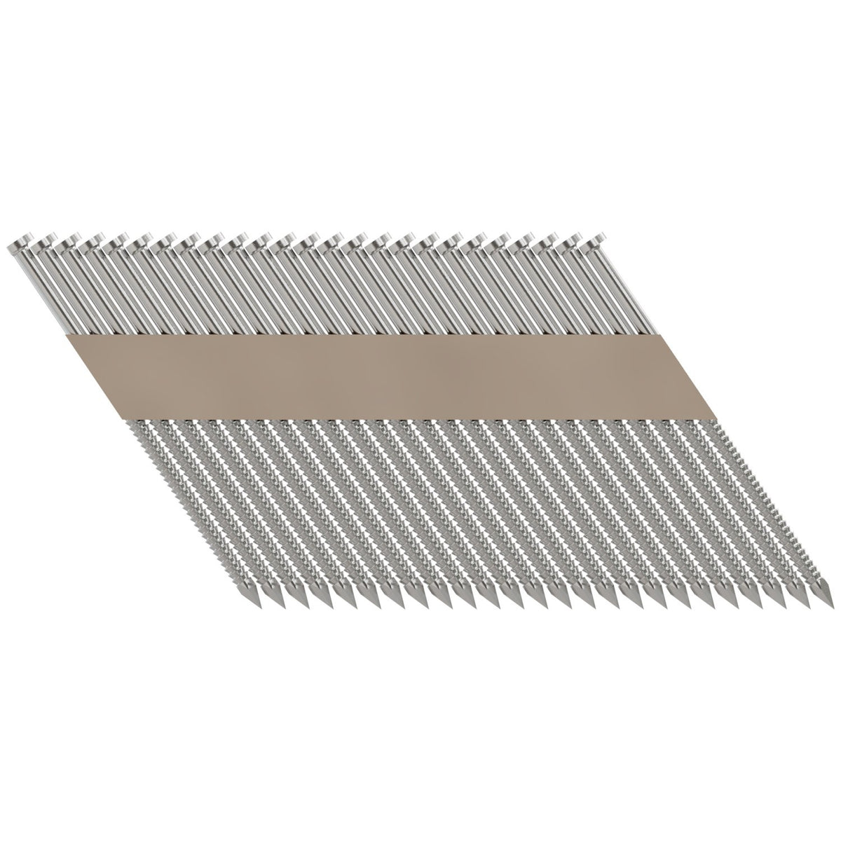 31°-34° Paper Tape, Clipped Head, Ring-Shank Nail