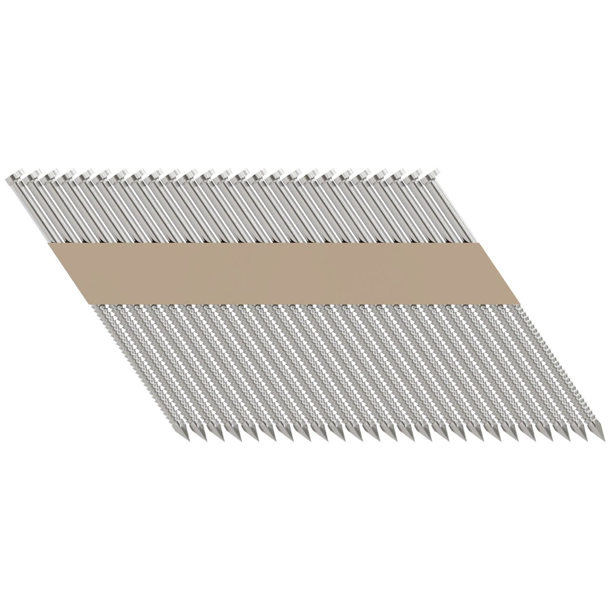 31°-34° Paper Tape, Clipped Head, Ring-Shank Nail
