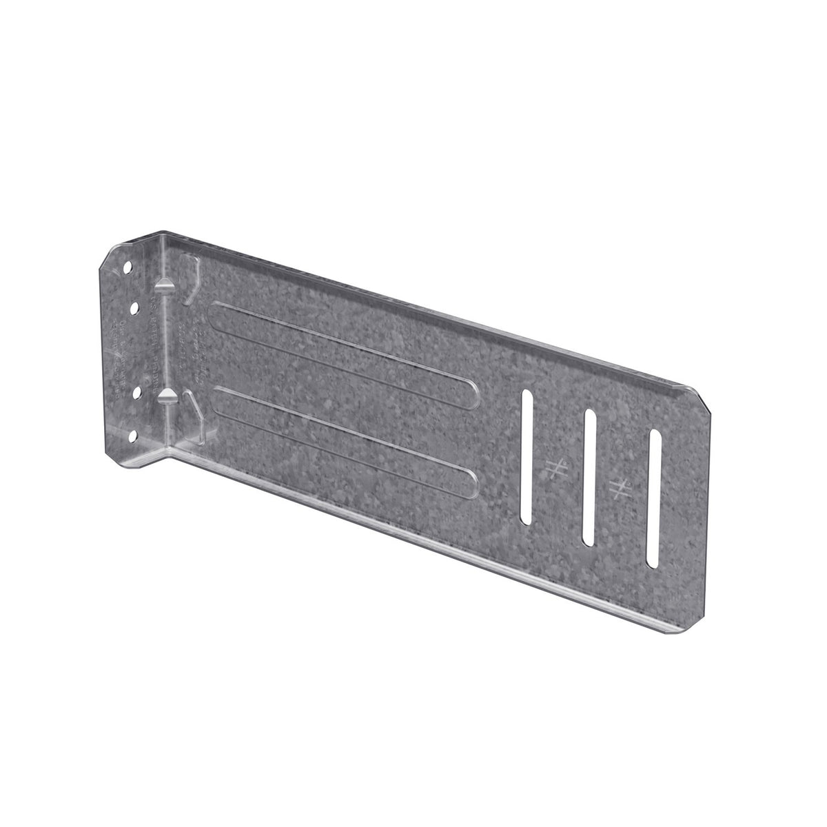 Simpson SCB49.5-KT Bypass Framing Slide Clip Connector 9-1/2 in 16 Ga Galv w/Shouldered Screws 25-Pk