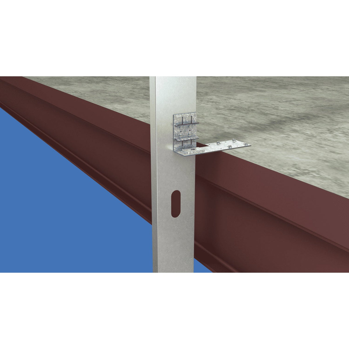 Simpson SCHA10.75L-KT15 Slide-Clip Connector Left-Facing 10-3/4" Horizontal Anchorage Kit of 15