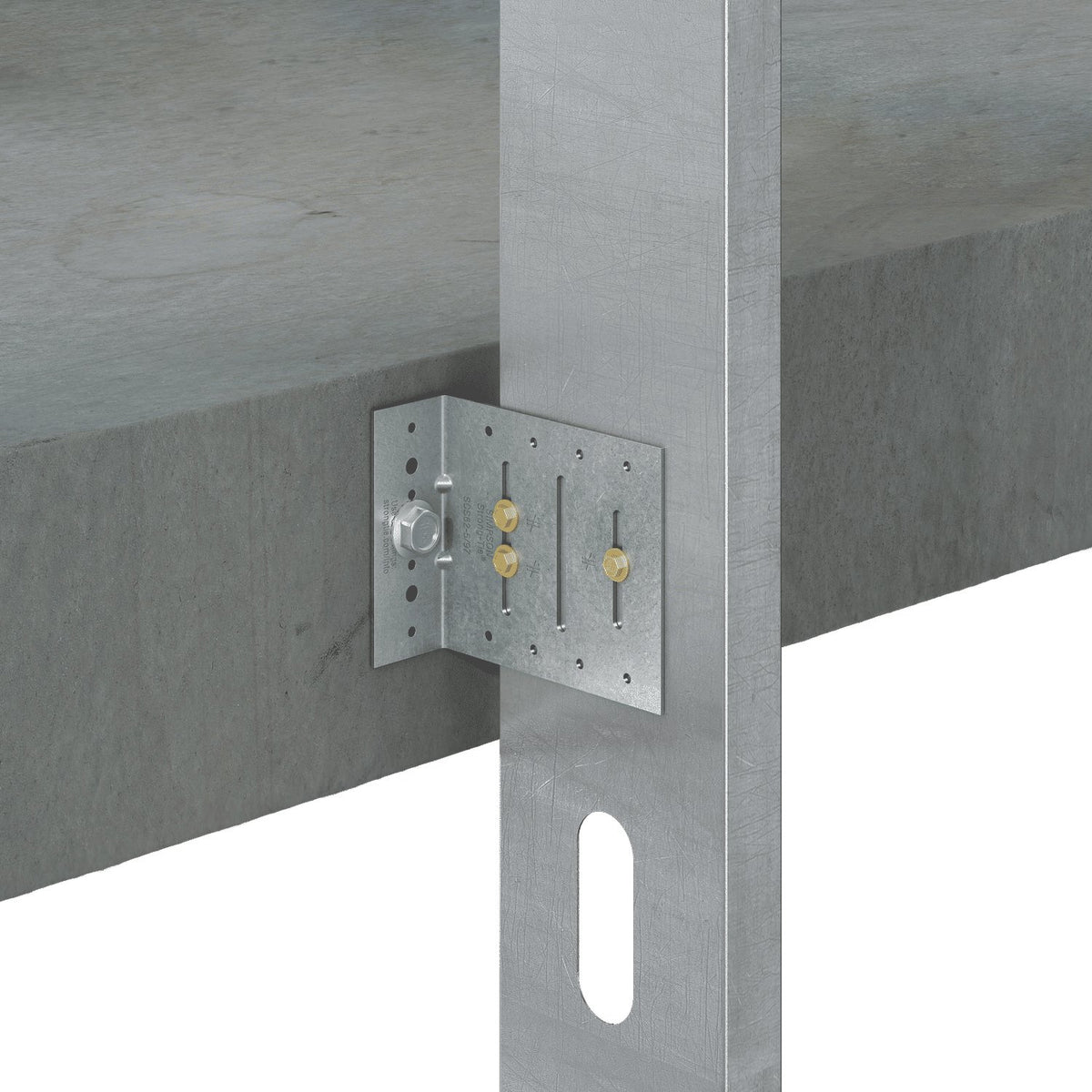 Simpson SCS82-5/118-KT25 2x8 10-Ga Seismic Bypass Framing Slide Clip w/Screws 25-Pack