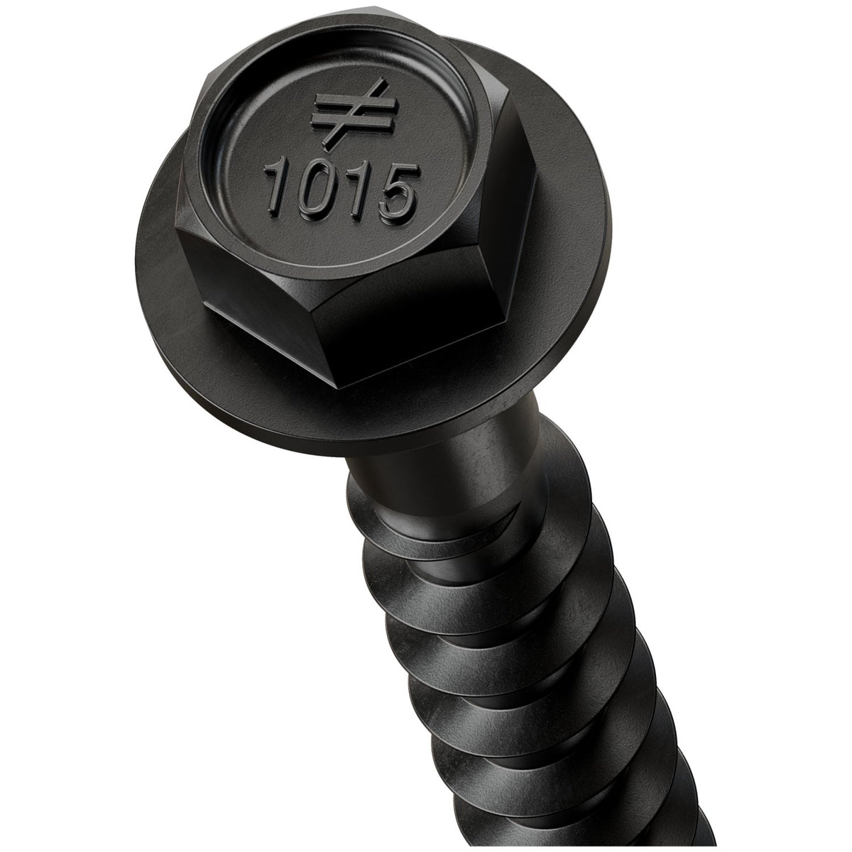 Simpson #10 x 1-1/2" Black Connector Screw, Hex Drive Double Barrier SD10112DBB