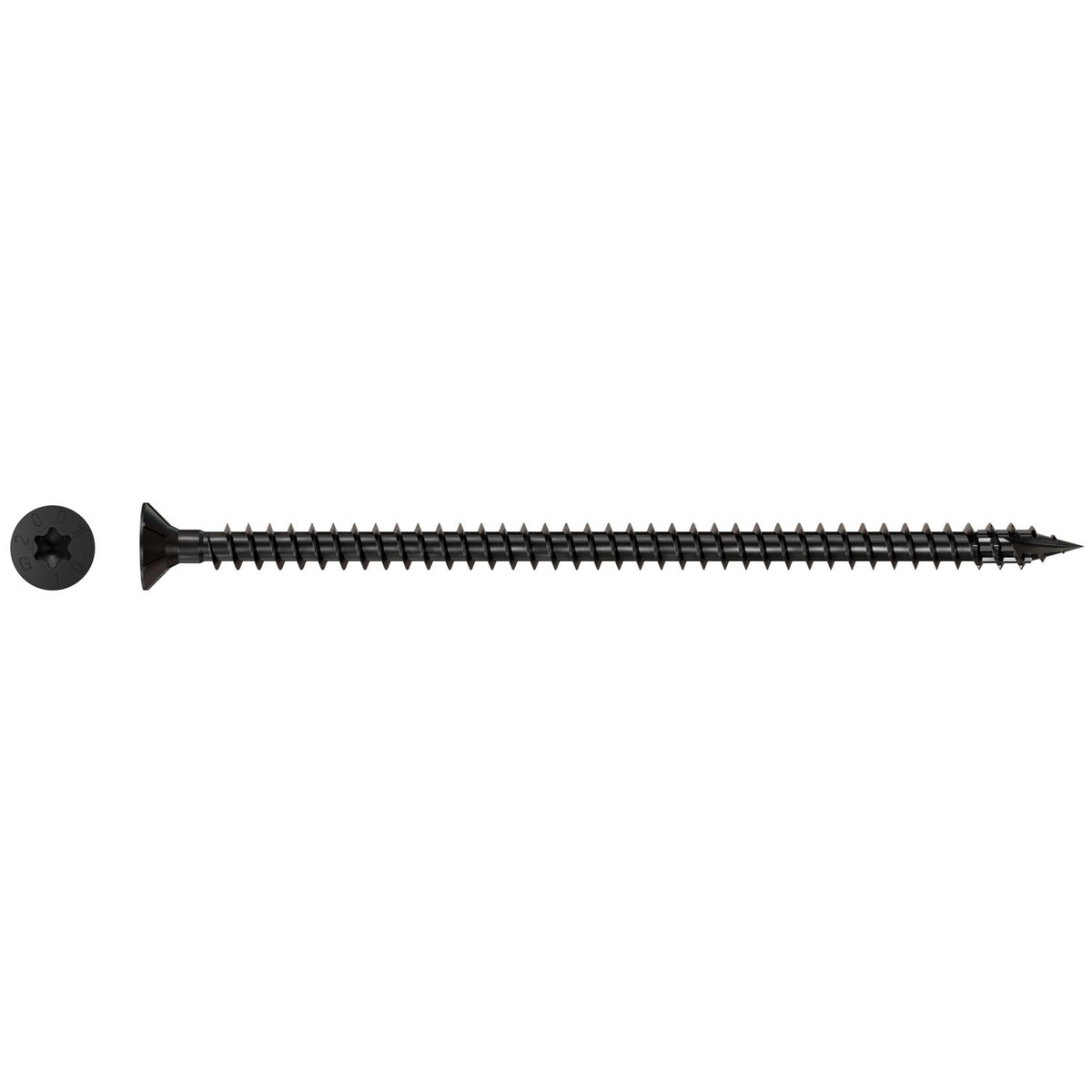 Simpson 0.390 x 7-7/8" Strong-Drive SDCF TIMBER-CF Screw (Black E-Coat)