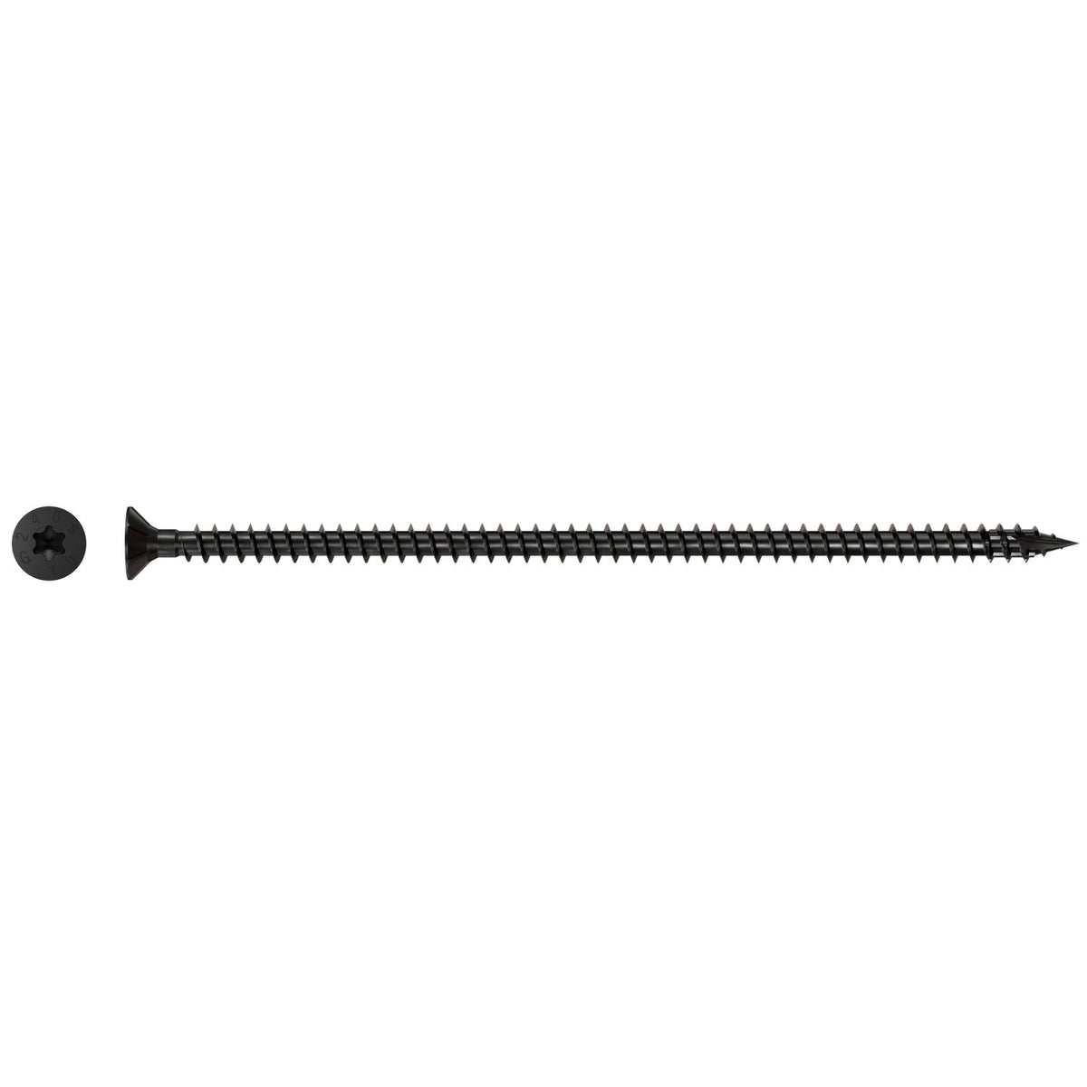 Simpson Strong-Drive SDCF TIMBER-CF Screw - 0.390 in. x 9-1/2 in. T50 (Black E-Coat)