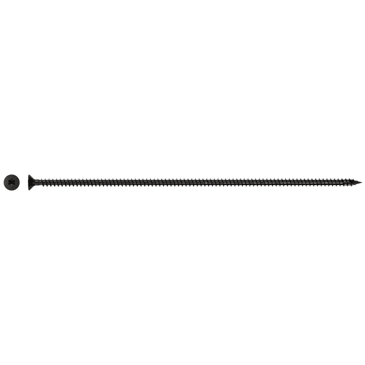Simpson Strong-Drive SDCF TIMBER-CF Screw - 0.390 in. x 15-3/4 in. T50 (Black E-Coat)