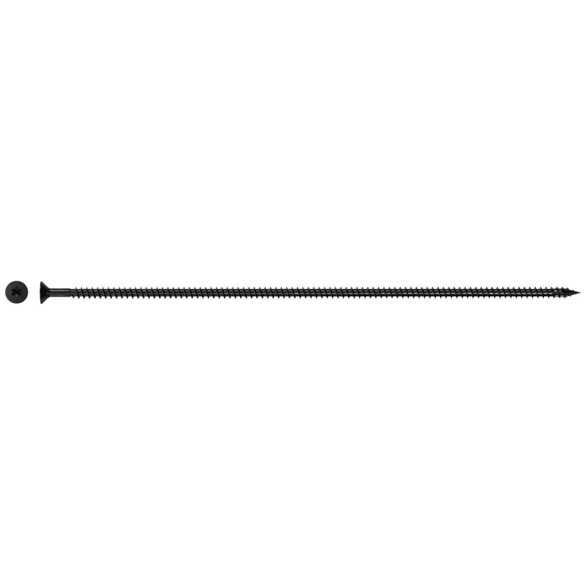 Simpson Strong-Drive SDCF TIMBER-CF Screw - 0.390 in. x 17-3/4 in. T50 (Black E-Coat)