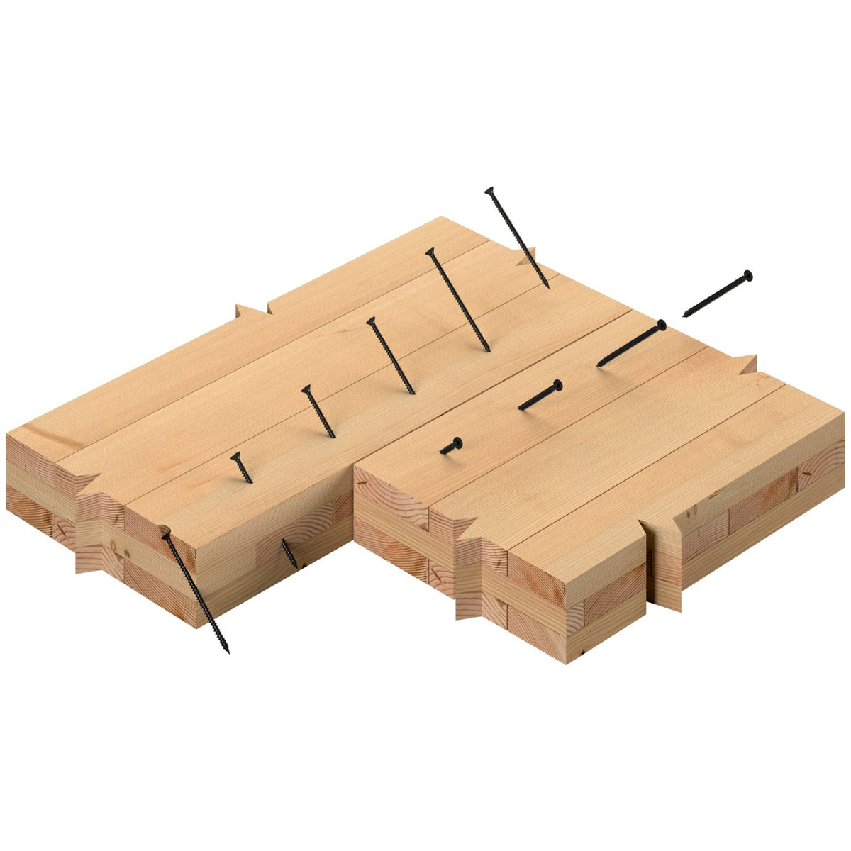 Simpson Strong-Drive SDCF TIMBER-CF Screw - 0.470 in. x 11 in. T50, E-Coat