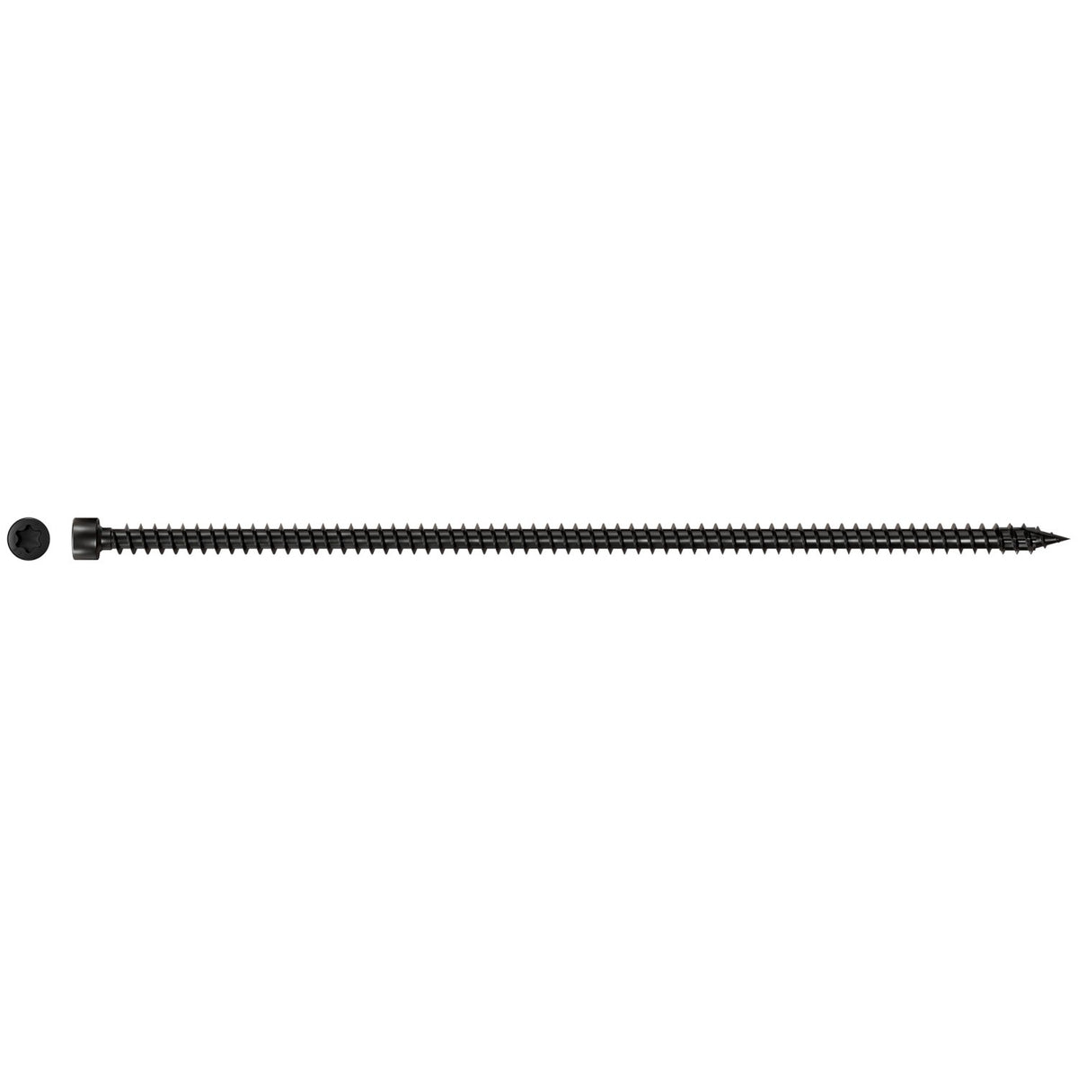 Simpson Strong-Drive SDCFC TIMBER-CFC Screw - 0.390 in. x 12-1/2 in. T50, E-Coat