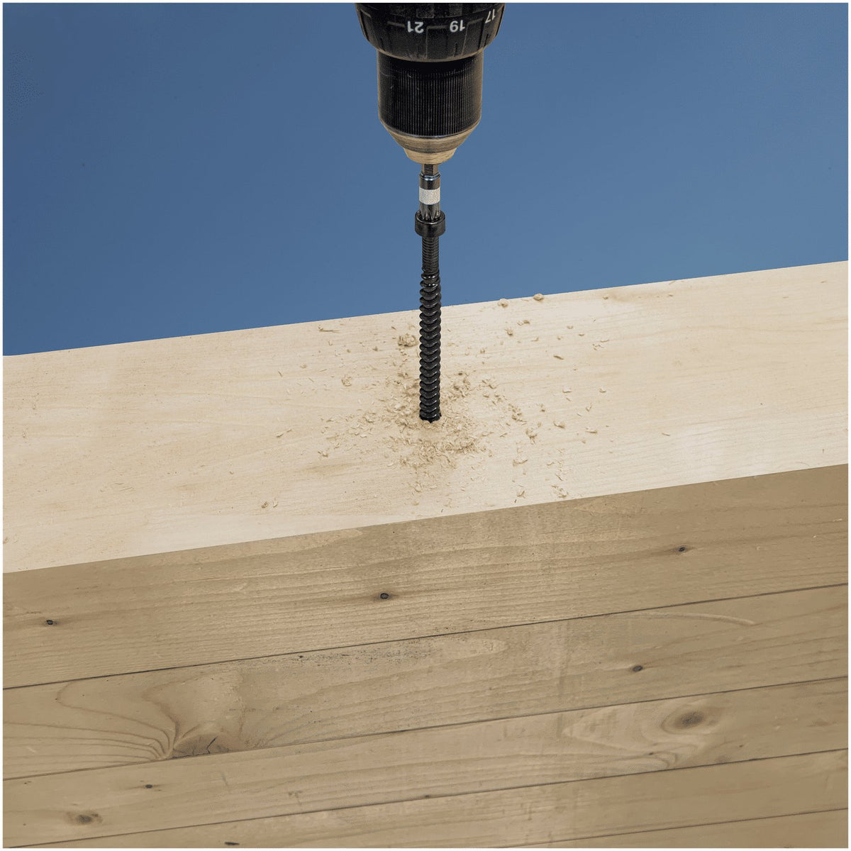 Simpson Strong-Drive SDCFC TIMBER-CFC Screw - 0.315 in. x 13-3/4 in. T40, E-Coat