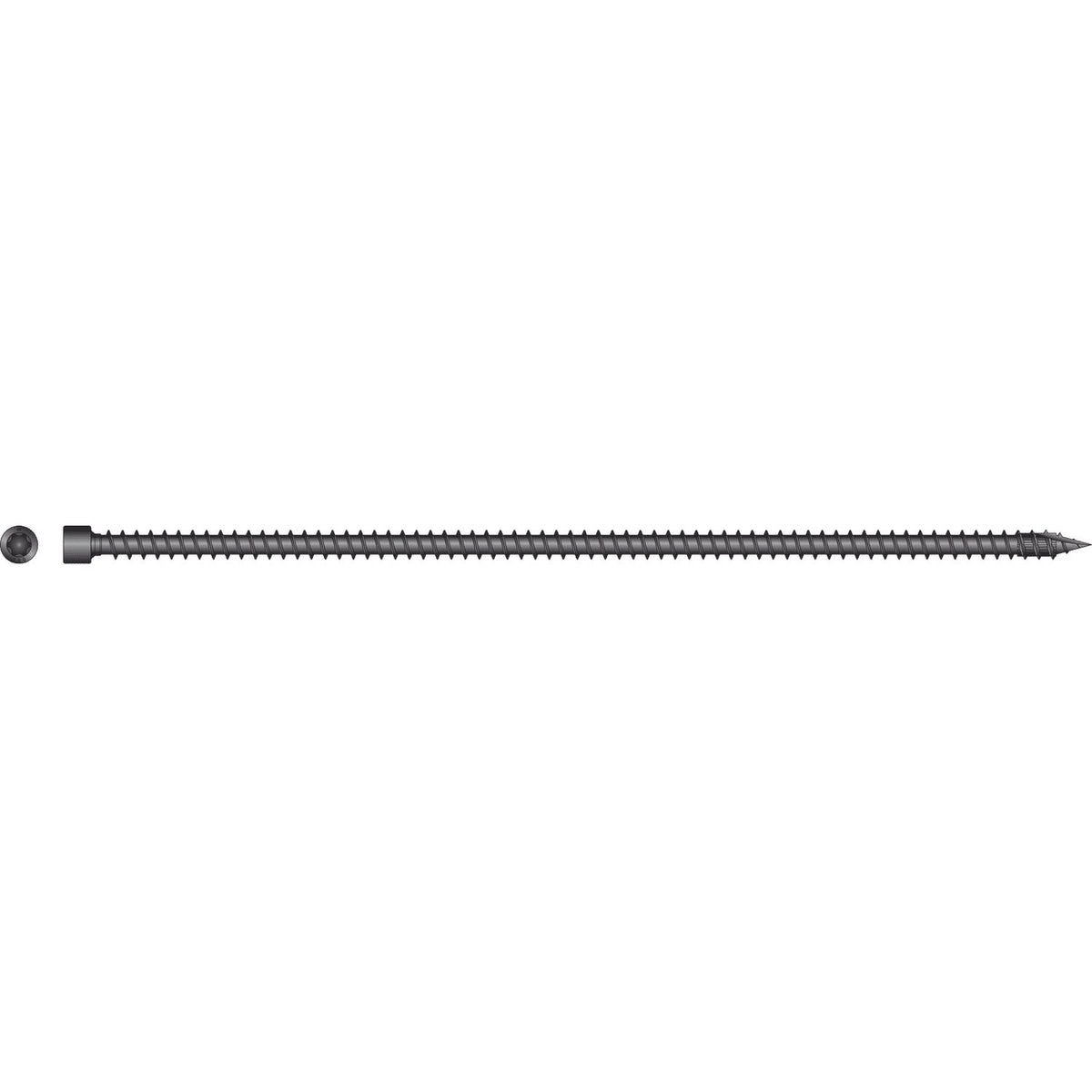 Simpson Strong-Drive SDCFC TIMBER-CFC Screw - 0.315 in. x 11 in. T40, E-Coat