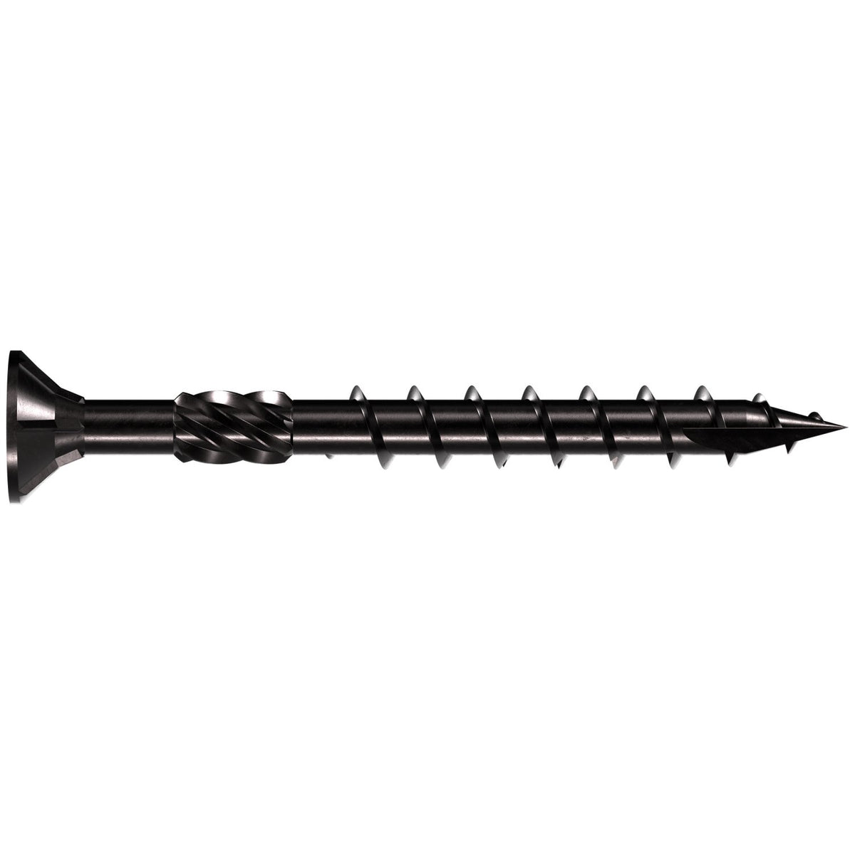 Simpson Strong-Drive SDCP TIMBER-CP Screw - 8 mm x 80 mm, Black E-Coat