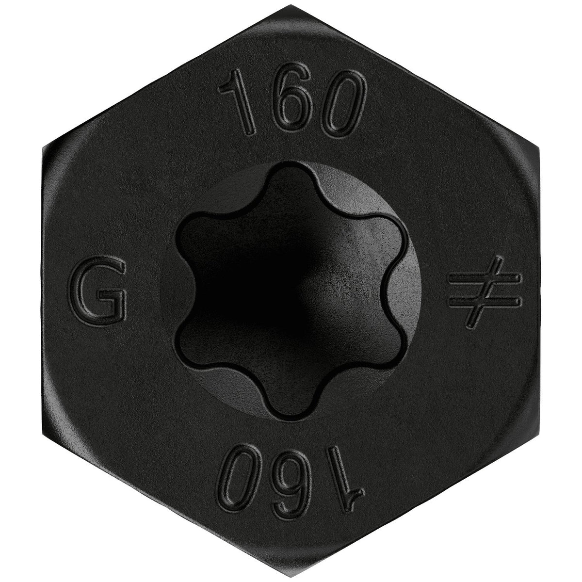 Simpson Strong-Drive SDHR COMBO-HEAD Screw - 10 mm x 160 mm, Black E-Coat