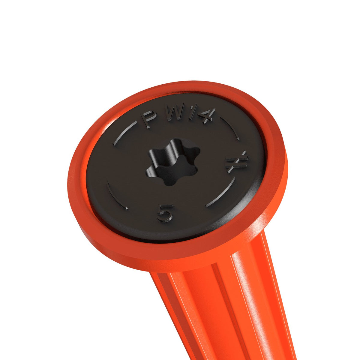 Simpson 0.140 x 5" Strong-Drive SDPW Deflector Screw, 6-Lobe, E-coat