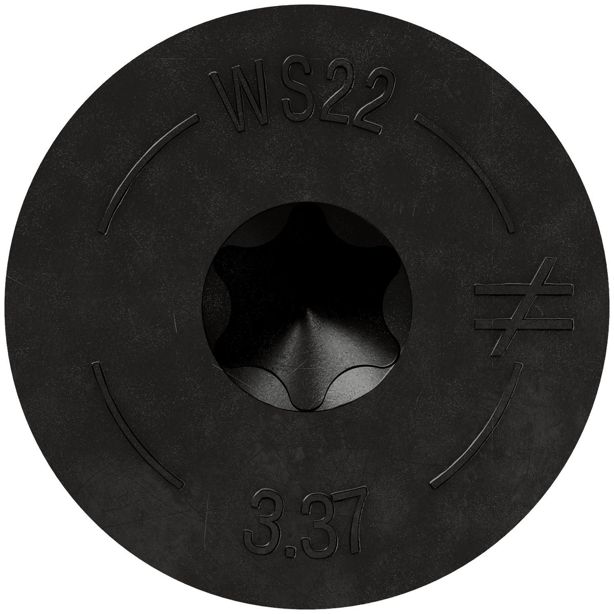 Simpson 0.220 x 3-3/8" Strong-Drive SDW EWP-PLY Interior Wood Screw, E-coat