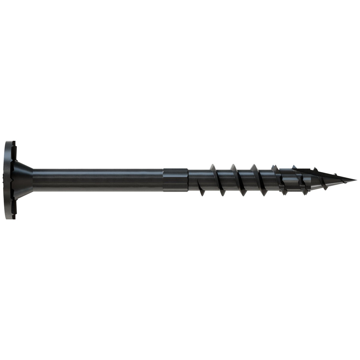 Simpson 0.220 x 3-3/8" Strong-Drive SDW EWP-PLY Interior Wood Screw, E-coat