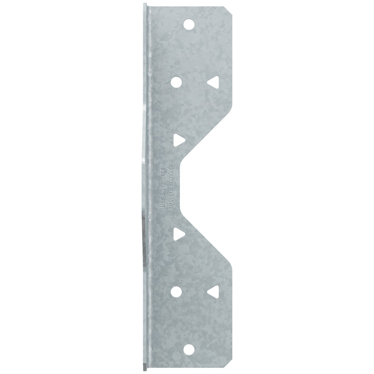 Simpson SFC6.25 Steel Framing Connector 1-1/2x1-3/4x6-1/4 in 16 Ga G90 Galv CFS Stud-to-Stud 100-Pk