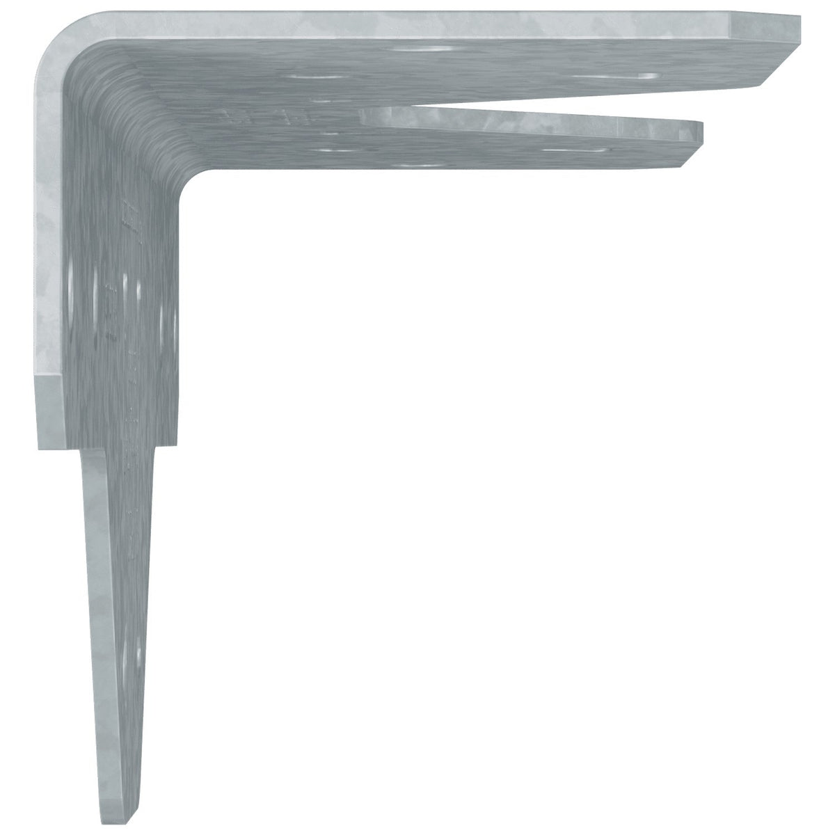Simpson SFC6.25 Steel Framing Connector 1-1/2x1-3/4x6-1/4 in 16 Ga G90 Galv CFS Stud-to-Stud 100-Pk