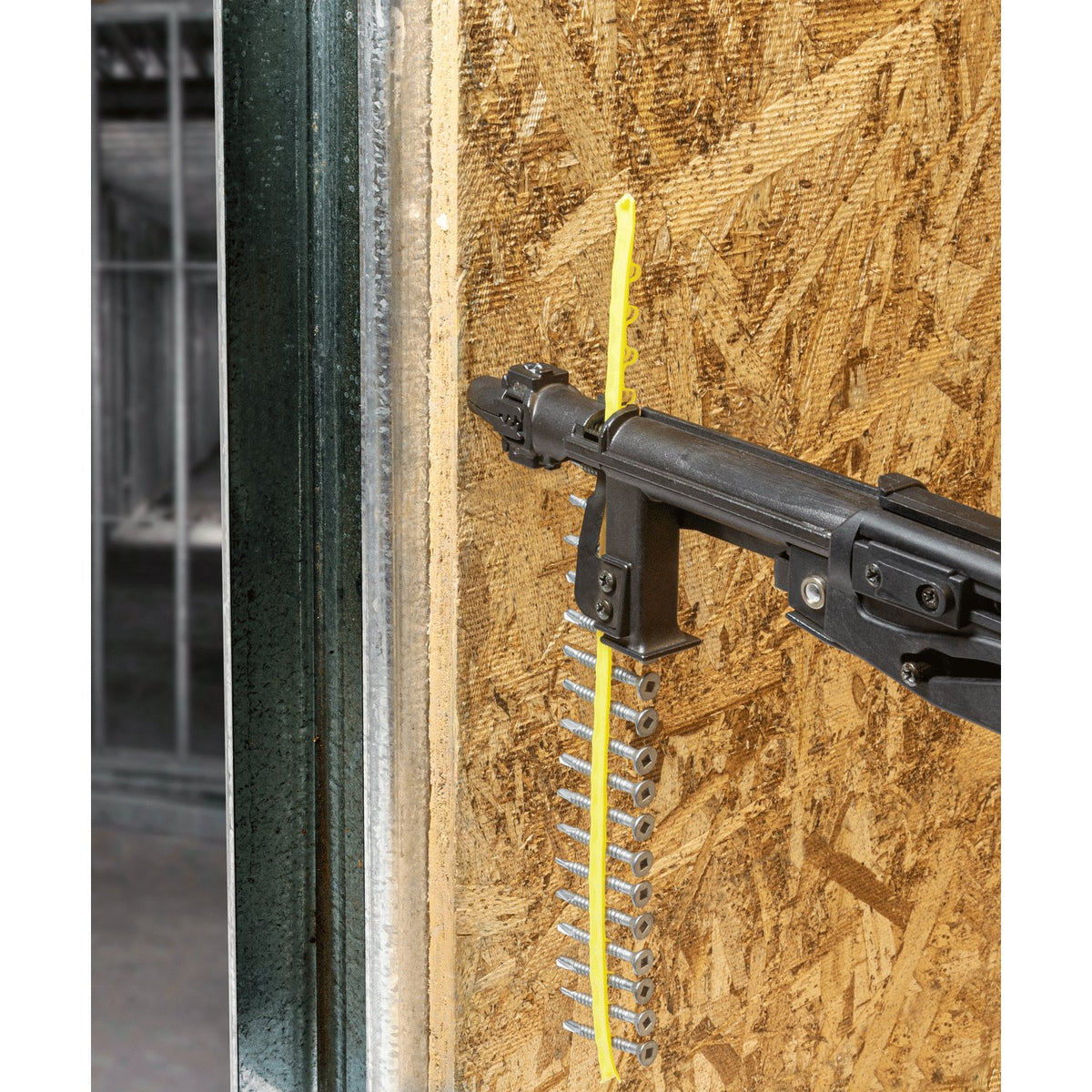 Simpson SS#10 x 1-1/2 in. 410SS Collated Flat Head Wood-to-CFS Screw #2 Sq Drive Drill Point 1000-Pk
