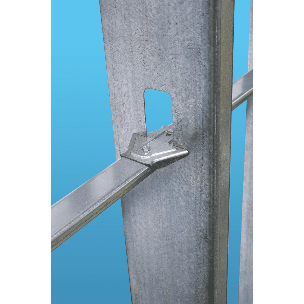 Simpson SUBH3.25 3-1/4 in. 18-Ga Bridging Connector for Cold-Formed Steel Framing, 150-Pack