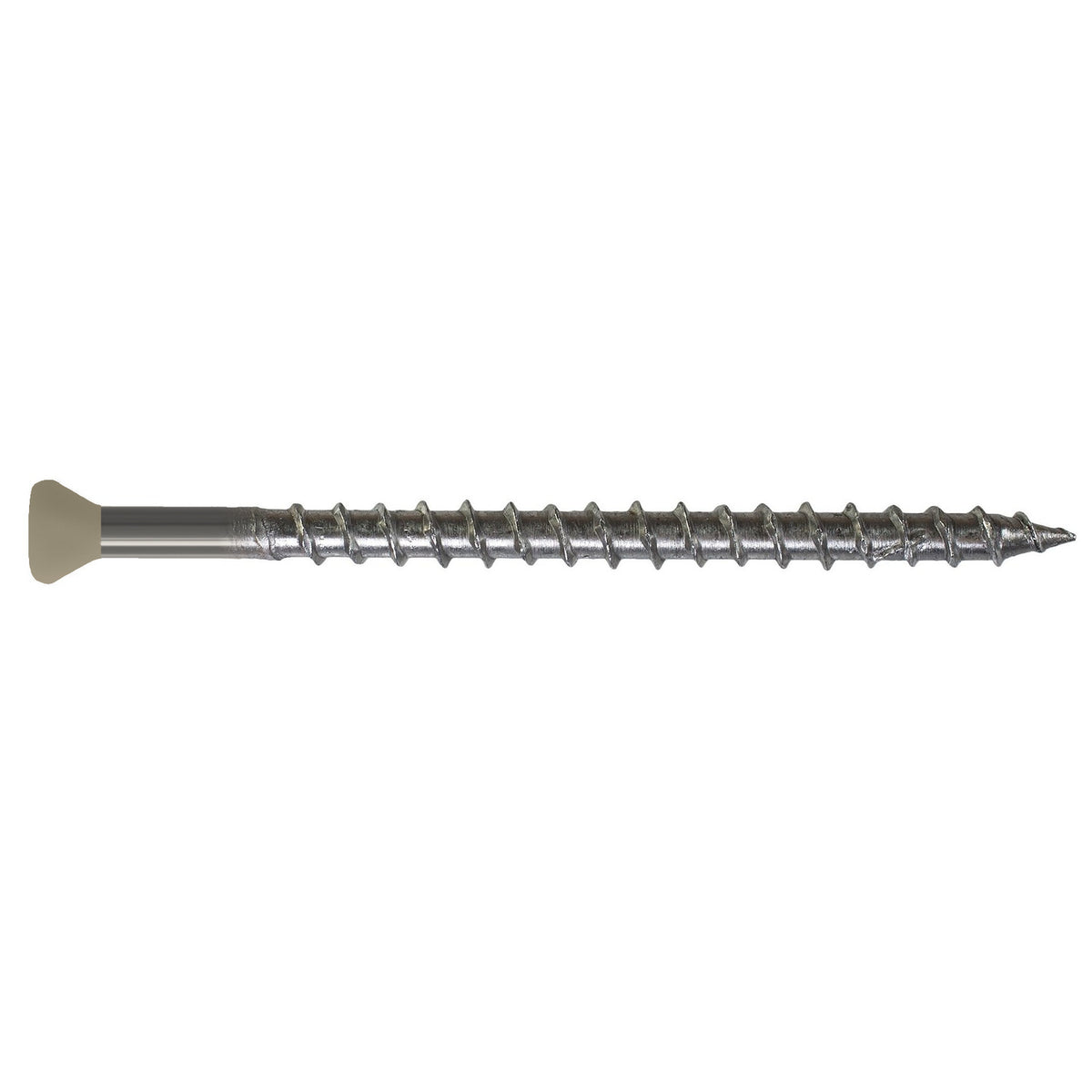Simpson #7 x 2-1/2 in. Collated Trim-Head Screw Type 305 SS #2 Square Drive Brown 05 1000-Pk