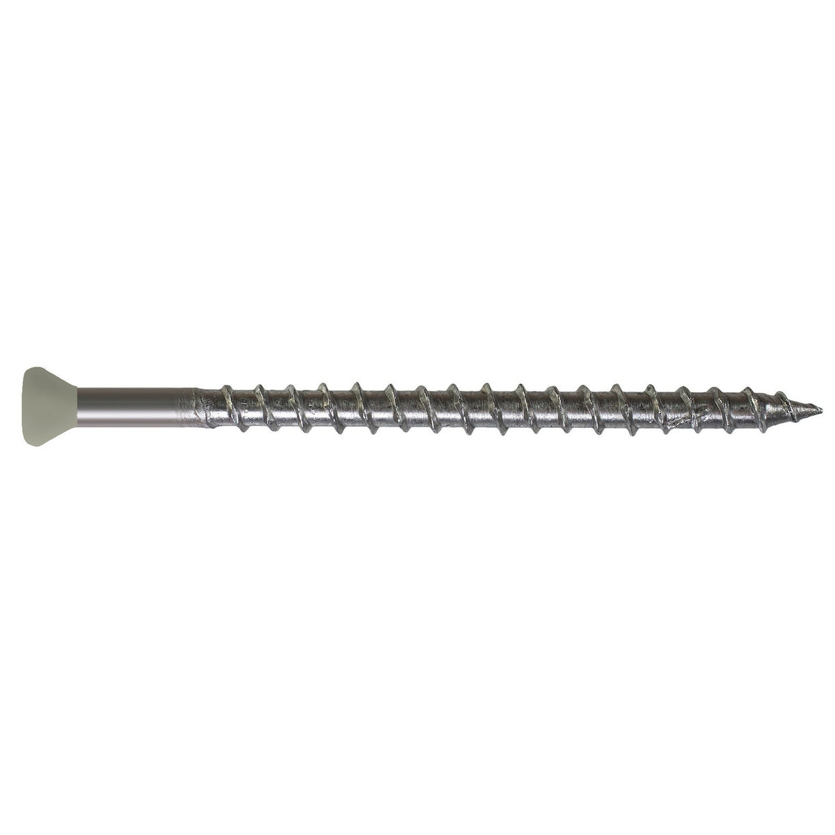 Simpson Collated Trim-Head Screw #7 x 2-1/2 in. #2 Square Sharp Point Type 305 Stainless Gray 1000-Pk