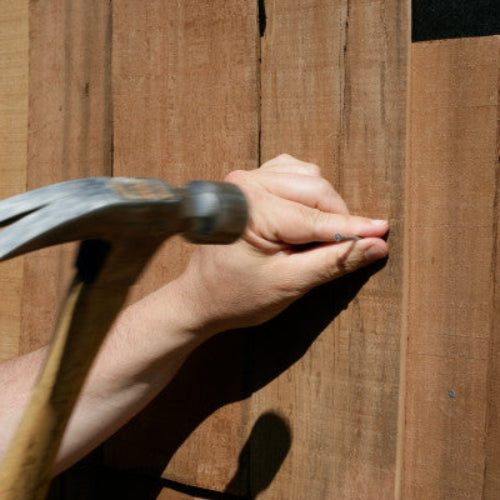 Shake and Shingle Siding/Roofing Nail installed