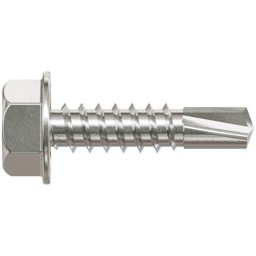 Simpson #10 x 3/4" Self-Drilling X Metal Screw, 16 TPI, Zinc coated #3DP
