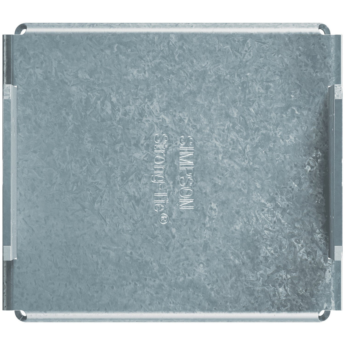 Metal bracket on a white background