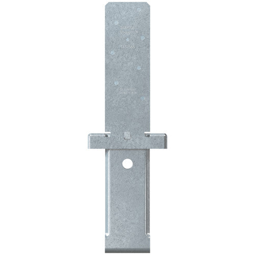 Metal bracket on a white background