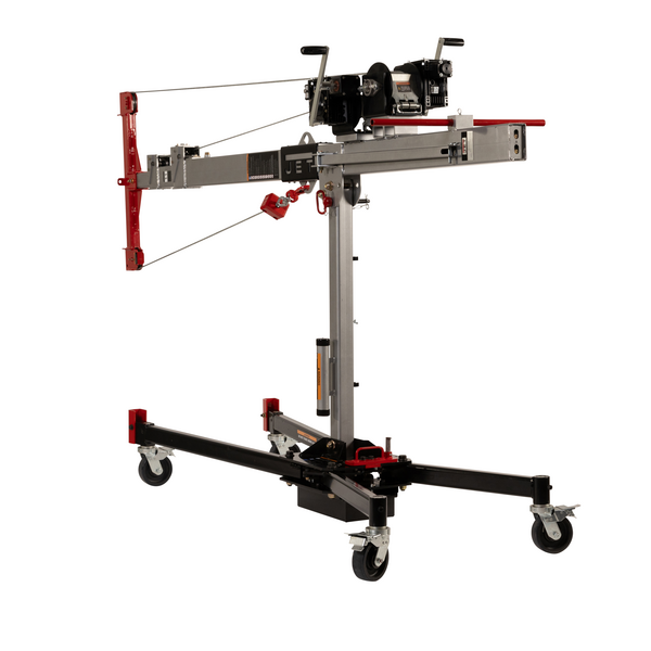 Skyhiker with a red and black color scheme on a white background