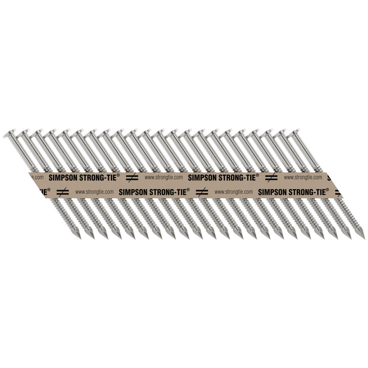 Simpson Strong-Drive .148" x 2-1/2" 33° SCNR Ring-Shank Connector Nail SS